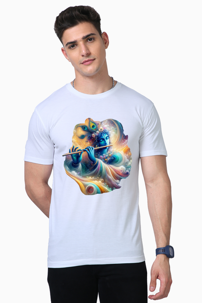 Unisex Supima Cotton T shirt - Krishna