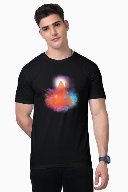 Unisex Supima Cotton T shirt - Cosmic Shiva