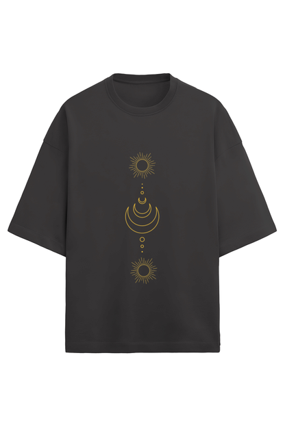 Unisex Oversized Cotton Terry Gen Z T shirts - Cosmic