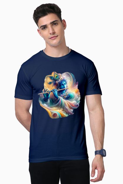 Unisex Supima Cotton T shirt - Krishna