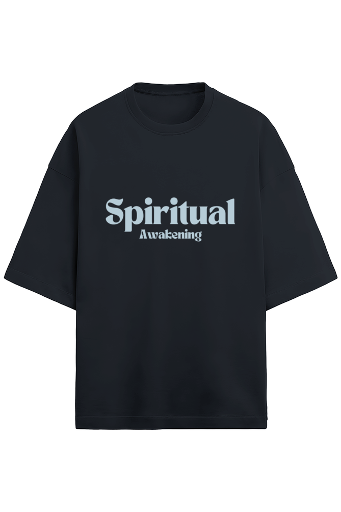 Unisex Oversized Cotton Terry Gen Z T shirts - Spiritual Awakening