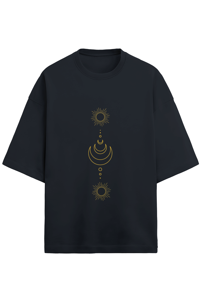 Unisex Oversized Cotton Terry Gen Z T shirts - Cosmic