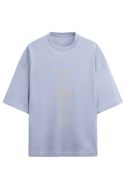 Unisex Oversized Cotton Terry Gen Z T shirts - Cosmic