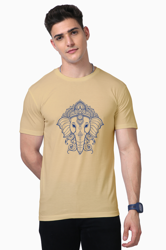 Unisex Supima Cotton T shirt - Ganesha