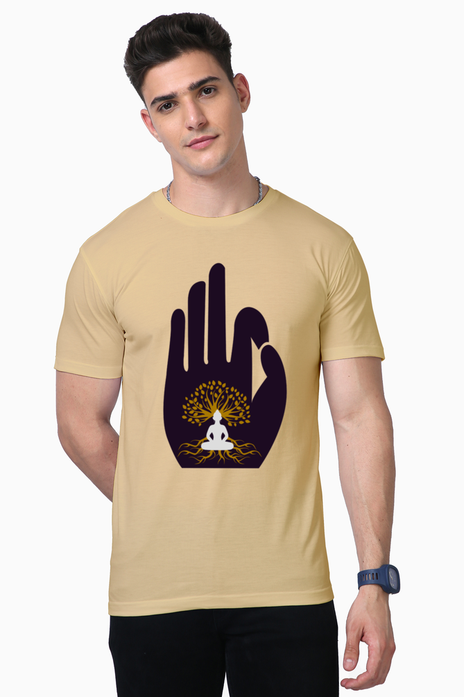 Unisex Supima Cotton T shirt - Buddha