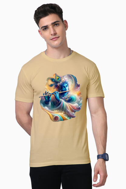 Unisex Supima Cotton T shirt - Krishna