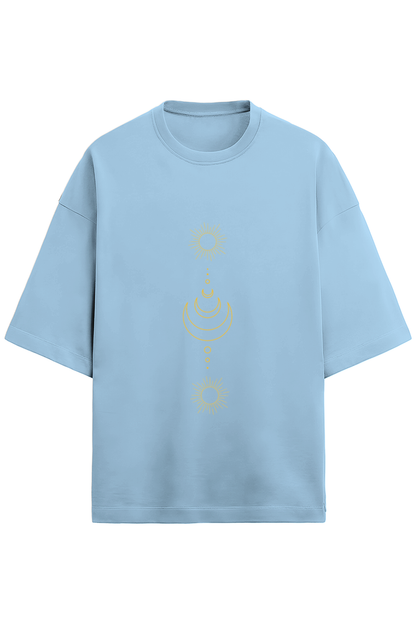 Unisex Oversized Cotton Terry Gen Z T shirts - Cosmic