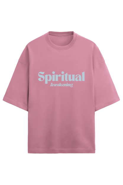 Unisex Oversized Cotton Terry Gen Z T shirts - Spiritual Awakening