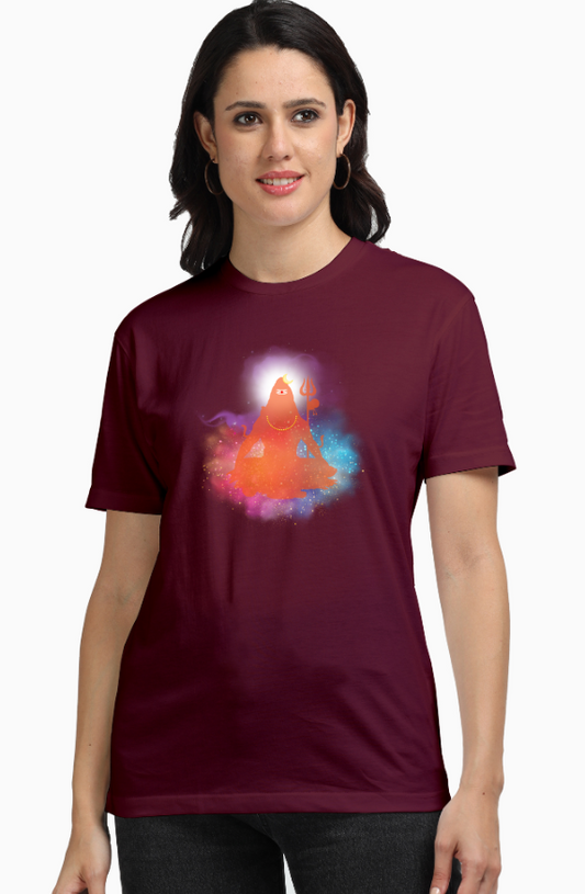 Unisex Supima Cotton T shirt - Cosmic Shiva