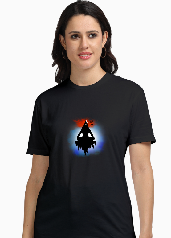 Unisex Supima Cotton T shirt - Shiva 4